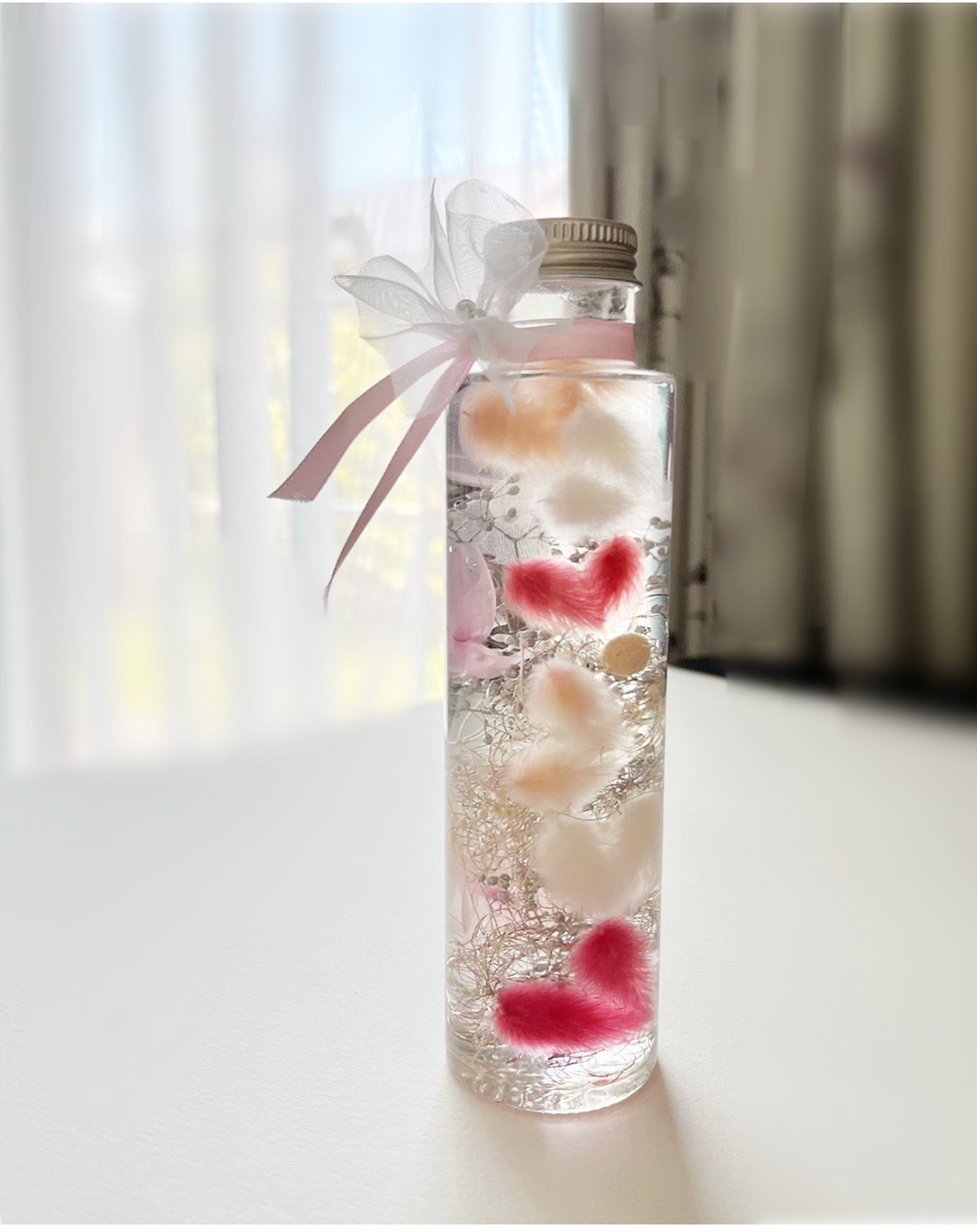 固まるハーバリウムオーダーページ