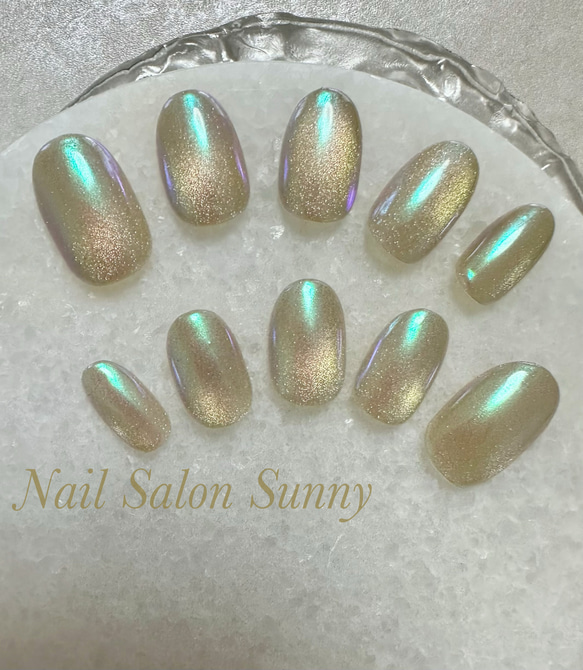 ネイルチップ＊ /マグネットネイル/マグネット/ビー玉マグネット  