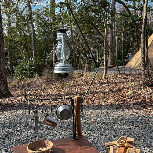 ランタンスタンド ハンドメイド ケース付き Amazon.co.jp: MountainHoller (ブッシュクラフトアドバイザー