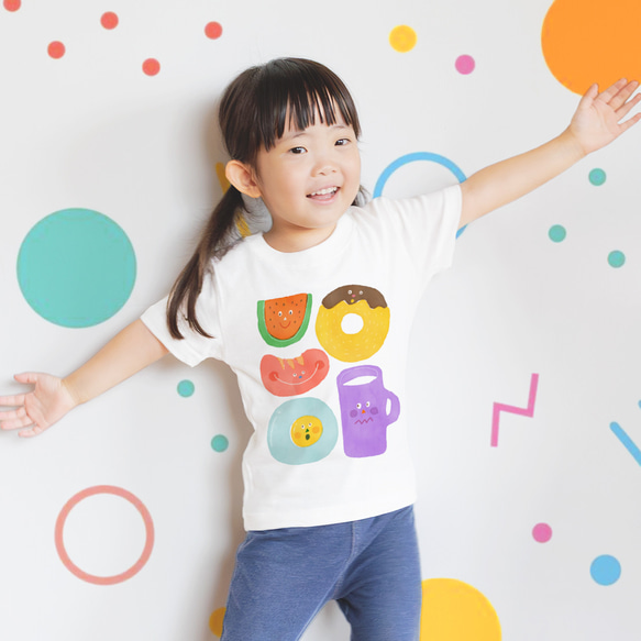 キッズ KIDS Tシャツ（私の好きなモノ） 1枚目の画像