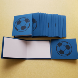 メッセージカード 10枚 [サッカーボール] 3枚目の画像