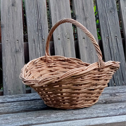 あけび籠　バスケット籠 あけび蔓 楕円バスケット 5サイズ展開 | 市川籠店 – 1basketry