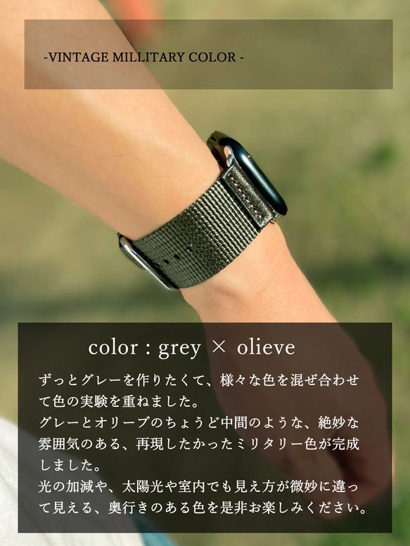 Apple Watch band Apple watch belt 38mm/40m/41mm 橄欖孔皮革加固ver 第6張的照片