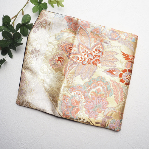 袱紗＞ 西陣織☆着物帯リメイク（縁起もの/一点物/伝統工芸/慶弔両用