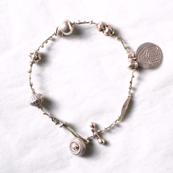 -Karensilver- braid bracelet 'Fatima' 1枚目の画像