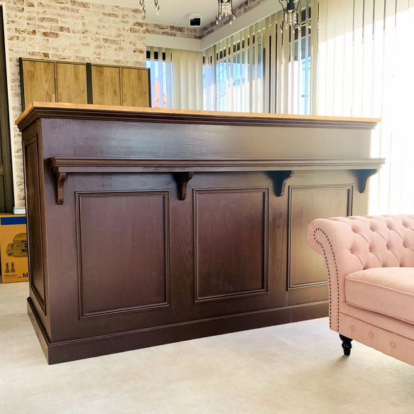【リメイク！】受付カウンター　美容院　サロン　レジカウンター レジカウンター 美容室 サロン 受付カウンター 店舗什器 その他家具
