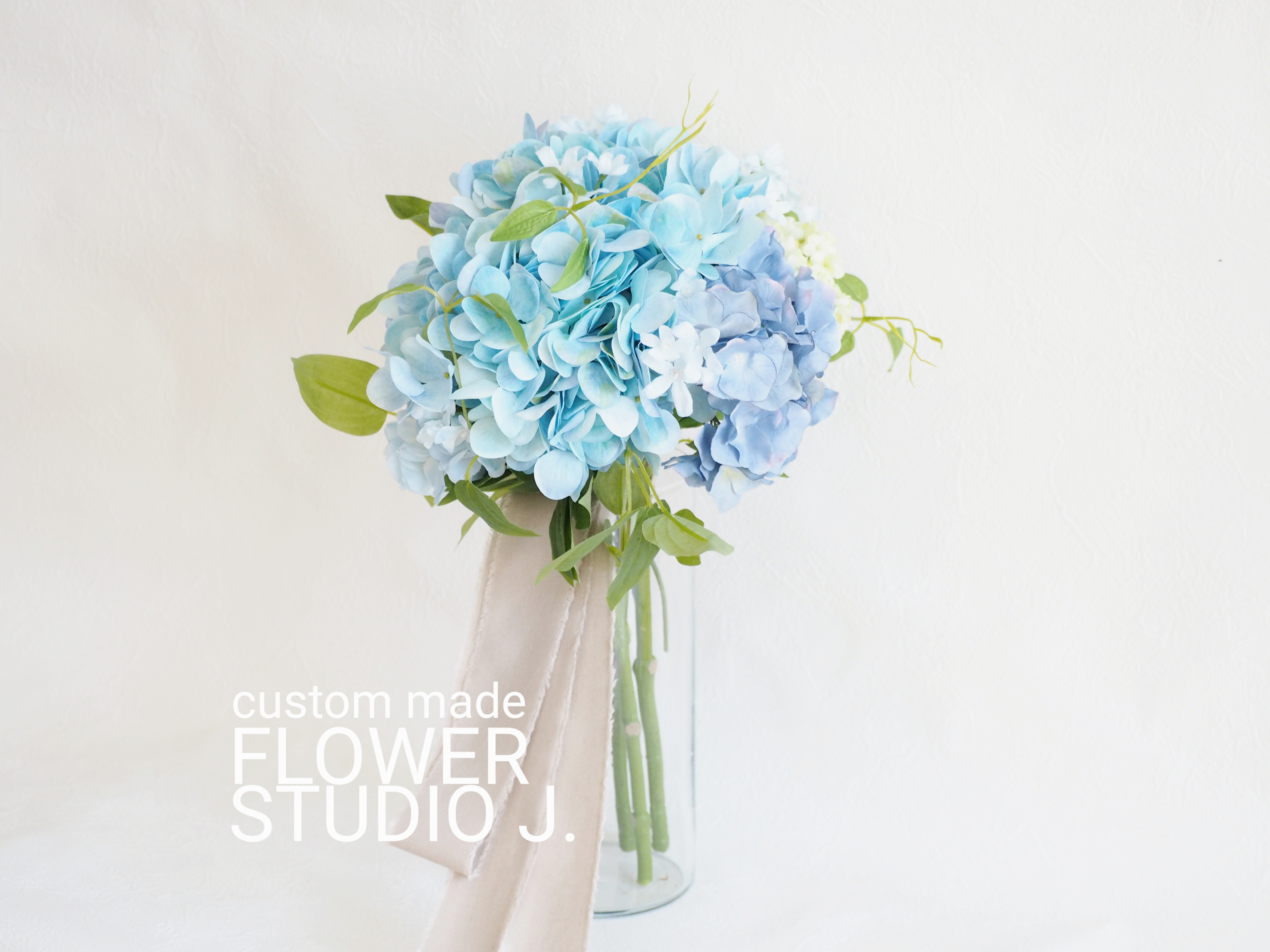 Wedding Bouquet & Boutonnier  /Hydrange