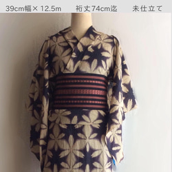 8031*手染め【知多木綿】雪花絞り 紫色 未仕立て浴衣反物 木綿反物 8031*手染め【知多木綿】雪花絞り 紫色 未仕立て浴衣反物 木綿