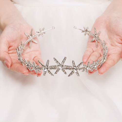 RO33 スターモチーフ 前撮りアクセサリー カチューシャ