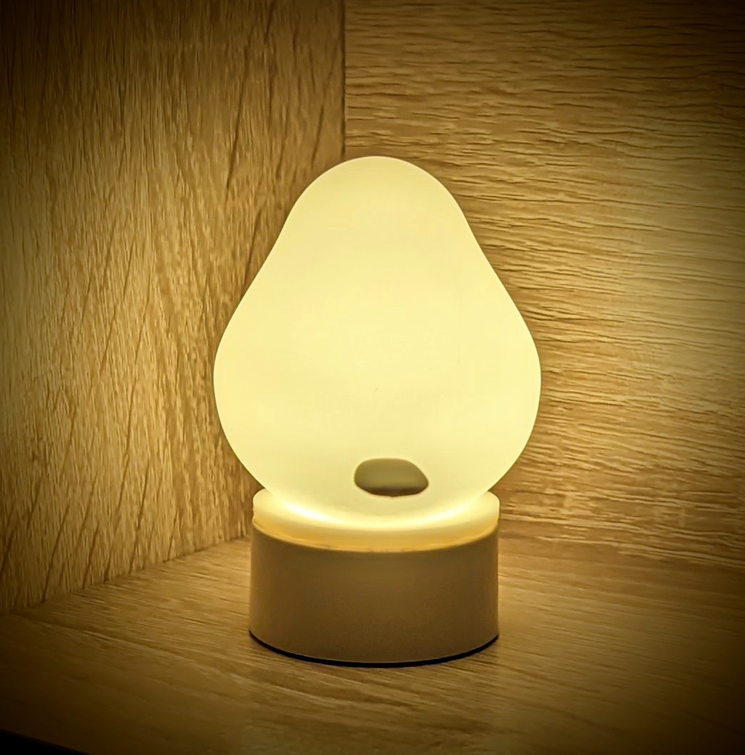 3羽のシマエナガさんランプ【まんまる・おやすみ・おめかしシマエナガさん3羽セット】