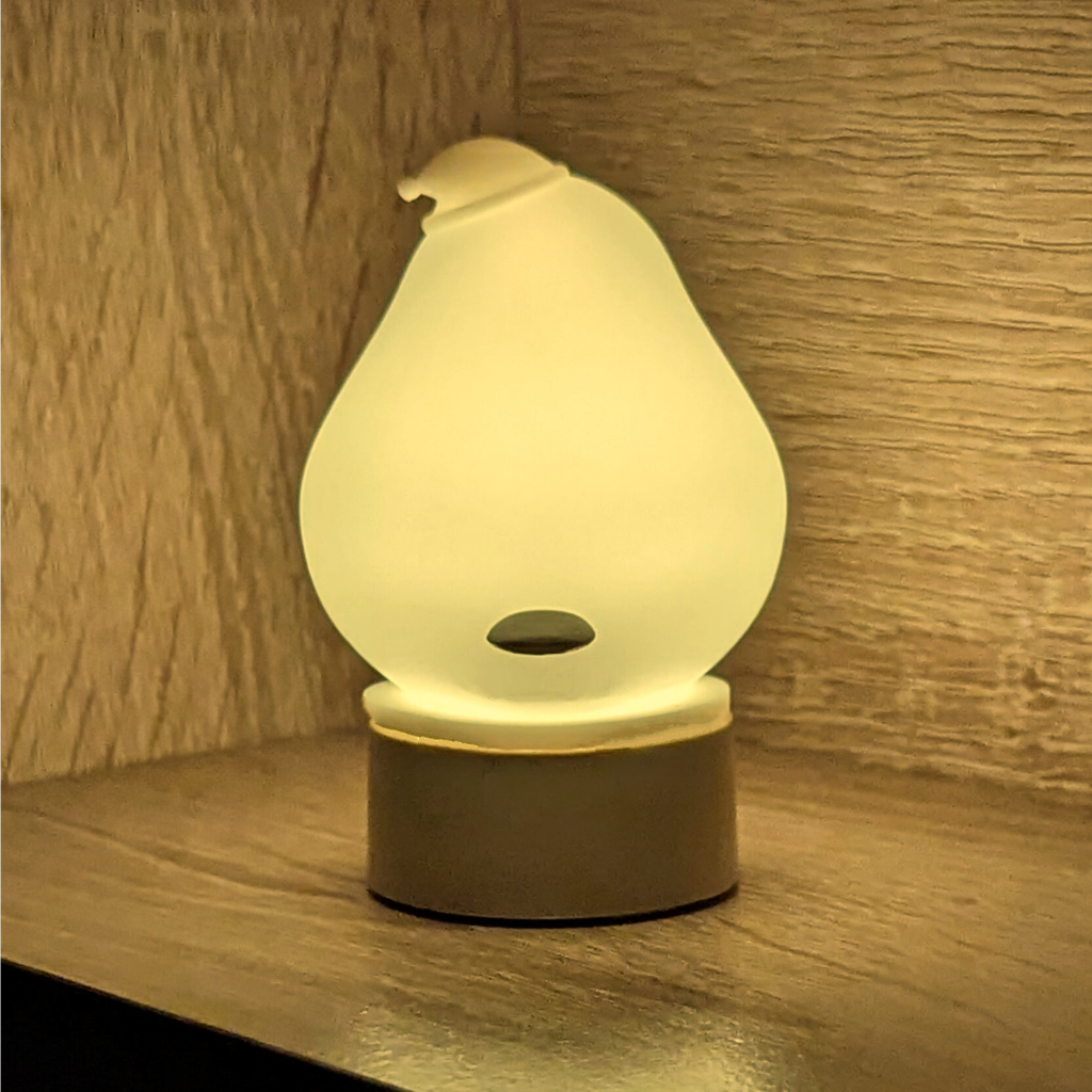 3羽のシマエナガさんランプ【まんまる・おやすみ・おめかしシマエナガさん3羽セット】