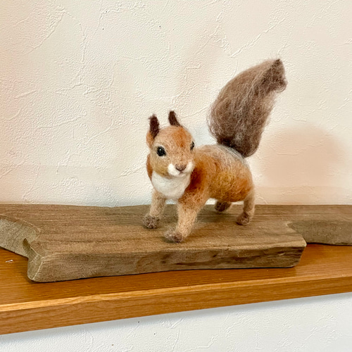 もみ様オーダー品 エゾリス 羊毛フェルト よっちみかん 通販｜Creema  