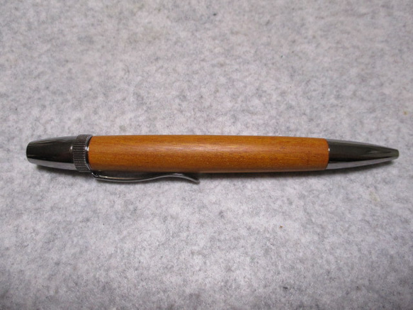 ベルナンブーコ　キヌカオイル仕上げ　回転式ロングパトリオットボールペン　　　 2枚目の画像