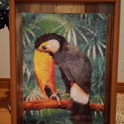 【貴重・大型】点描画 アート作品 額縁付き Amazon.co.jp: kj 額装品クロムハーツ 横尾忠則 A3サイズ額入り