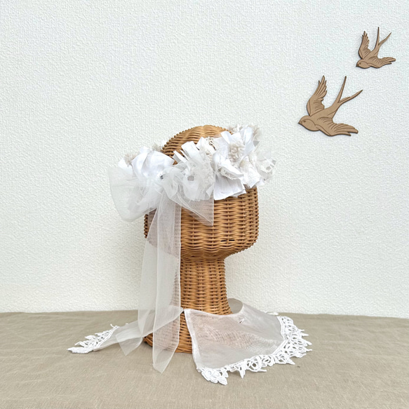 【最終お値下】shirocon リボンチュールジレ38 yori 新品タグ付 shirocon リボンチュールジレ | shirocon| yori