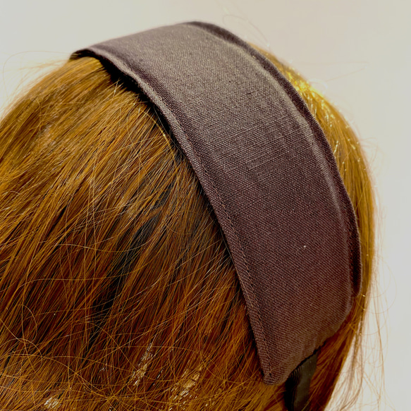 無痛頭帶豪華比利時亞麻髮飾 Easy Luxury UHR-301 第6張的照片