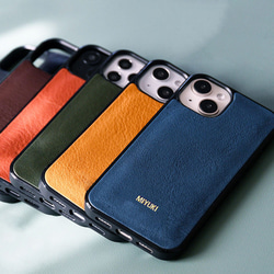 名入れ 栃木レザー スマホケース iPhoneケース 本革 ヴォーノ