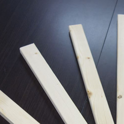 板材 木材 端材 Maple poppo ワンバイの半分 パイン材 木 不整材 12枚目の画像