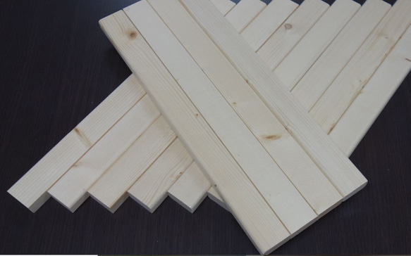 板材 木材 端材 Maple poppo ワンバイの半分 パイン材 木 不整材 5枚目の画像