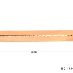 35cm アクリル板付き オリジナル LED ディスプレイ用 照明 ランプ インリア 木製 ベース 手作り 看板 文字 1枚目の画像