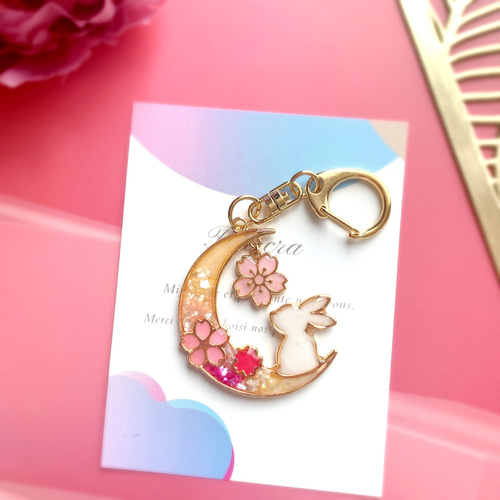 ゆめかわ白うさぎ☆お月様