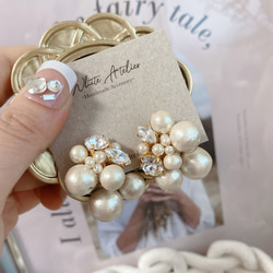 [送料無料] pearl lady pierce 2枚目の画像