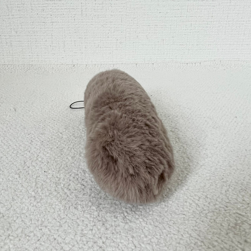 ラビットファー しっぽストラップ しっぽキーホルダー アニマルボア