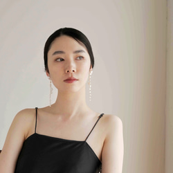 /// CLIO /// バロックパール　ロング　イヤリング　ピアス 2枚目の画像