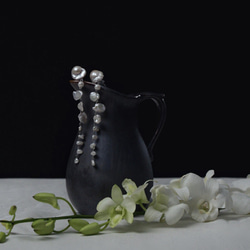 /// CLIO /// バロックパール　ロング　イヤリング　ピアス 6枚目の画像