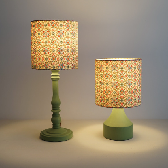 ◆HappyLamp◆S・Mサイズ/小さなお花/テーブルランプ/スタンドランプ/照明 2枚目の画像