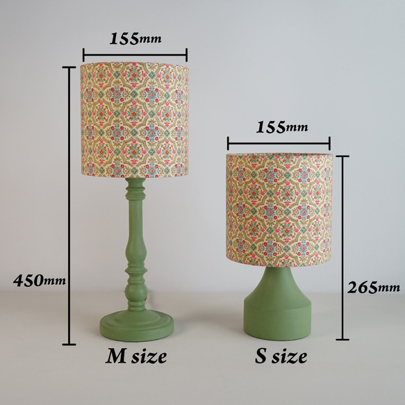 ◆HappyLamp◆S・Mサイズ/小さなお花/テーブルランプ/スタンドランプ/照明 7枚目の画像