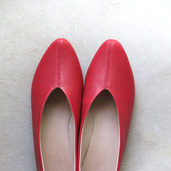 【標準紅】胭脂紅真皮高跟鞋❄︎日本製造❄︎ 第7張的照片
