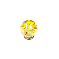 【インクルージョンも魅力です】１２ミリ 現品1粒売り タイチンルチル 虹入り金針水晶 ＫＹＴ６８ お守り ギフト 10枚目の画像