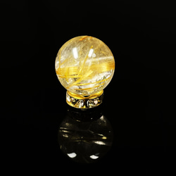 【インクルージョンも魅力です】１２ミリ 現品1粒売り タイチンルチル 虹入り金針水晶 ＫＹＴ６８ お守り ギフト 11枚目の画像