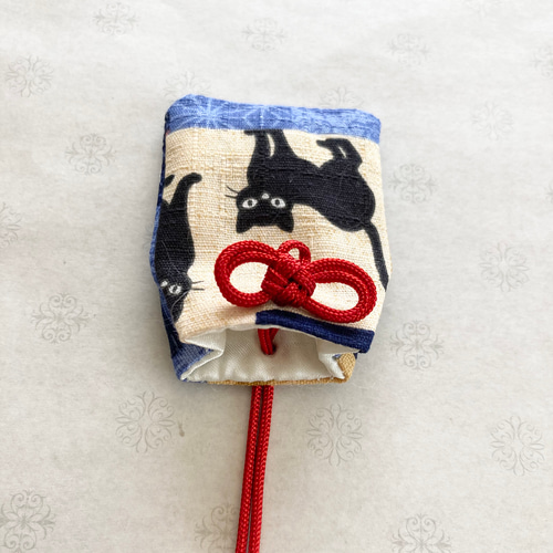お守り袋 ミニサイズ 首かけタイプ♡ふんわり裏地付き 送料無料 ポーチ  