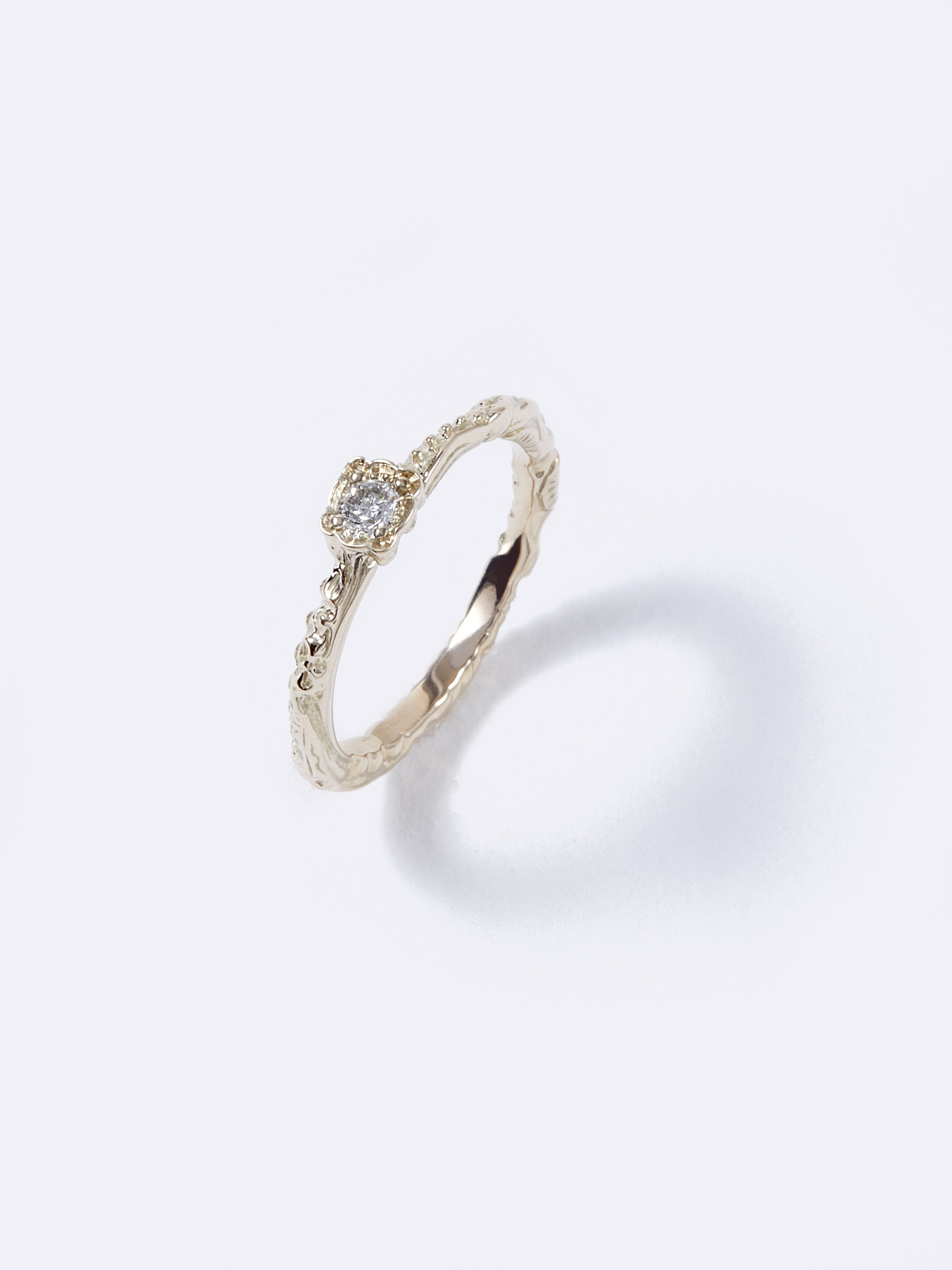 Kafuu Garden Pinky ring Diamond K10