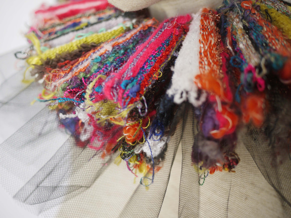 Colorful Unique Rough with saori-weaving 第4張的照片