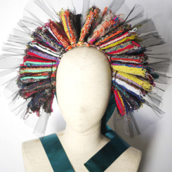 Colorful Unique Rough with saori-weaving 第5張的照片