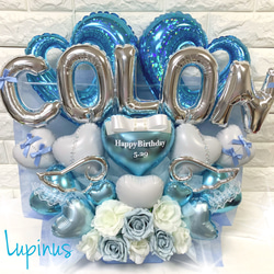 推し活】バルーンブーケ 4文字 生誕祭 誕生祭 推し活 卒業式 成人式