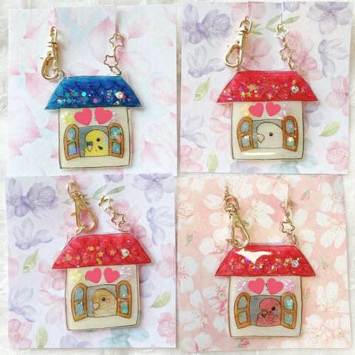 鳥かごお名前プレート(受注生産) リード・首輪 handmade chise 通販