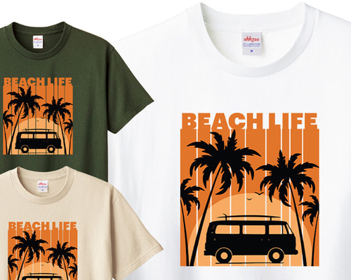 [WACKYWILLY]サーフィン キキ グラフィック Tシャツ (3 COLOR) 595a6601f2329a9cae62cabc7672cc