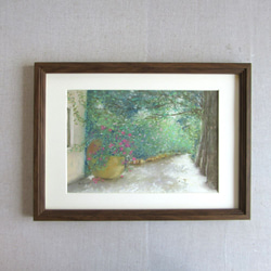 パステル画 林の奥の秋(原画 額つき ) 絵画 takiyo 通販 パステル画 林の奥の秋(原画 額つき ) 絵画 takiyo 通販