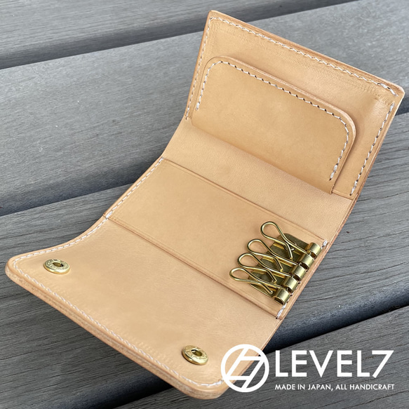 ミニウォレットイタリアンレザーナチュラル