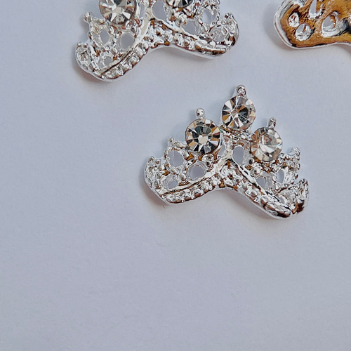 5個】ティアラ型 832# ネイルパーツ ネイルアート ネイルチップ（つけ