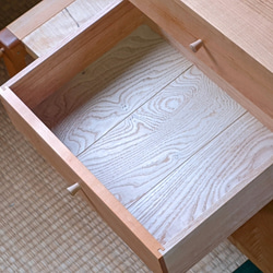 【s3さまご予約品】A4サイズの引き出し3段 ヤマザクラ 5枚目の画像