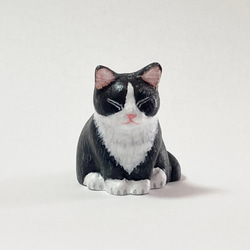 猫の額　ハチワレ　アート　インテリア　オブジェ　レア　希少 5b1ef024694c85363ace3245544ef0
