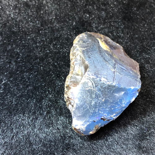 琥珀原石 ブルーアンバー21g 磨いてみませんか？④ その他インテリア