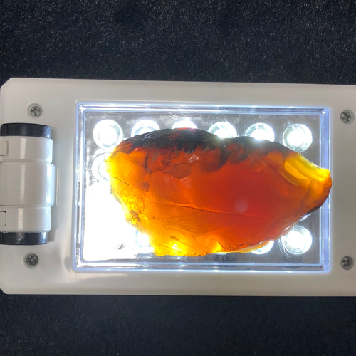 琥珀原石 ブルーアンバー21g 磨いてみませんか？④ その他