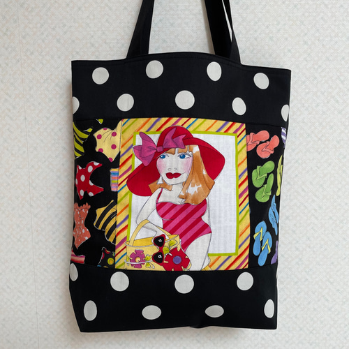 ロラライハリス♡ハンドメイド トートバッグとポーチ wasabi様