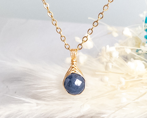 数量限定 AIGS Royal Blue サファイア ペンダント ネックレス